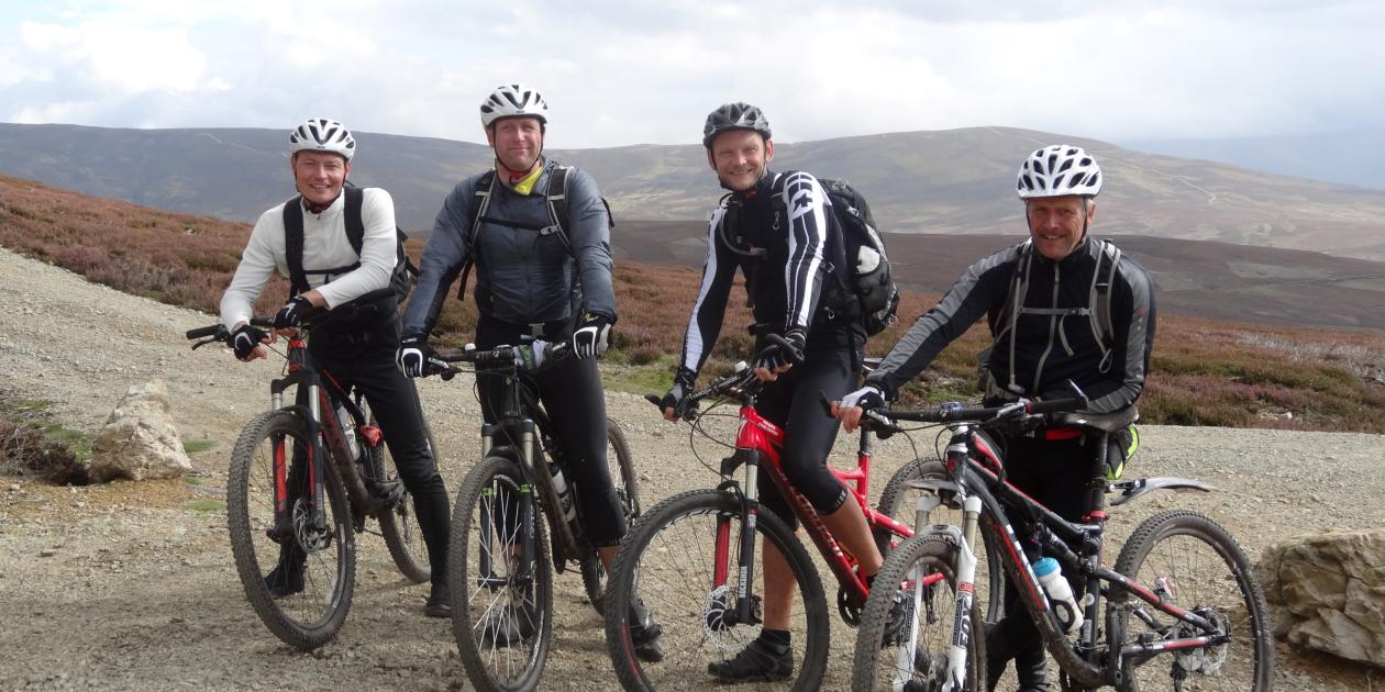 Mountain biking holiday Scotland