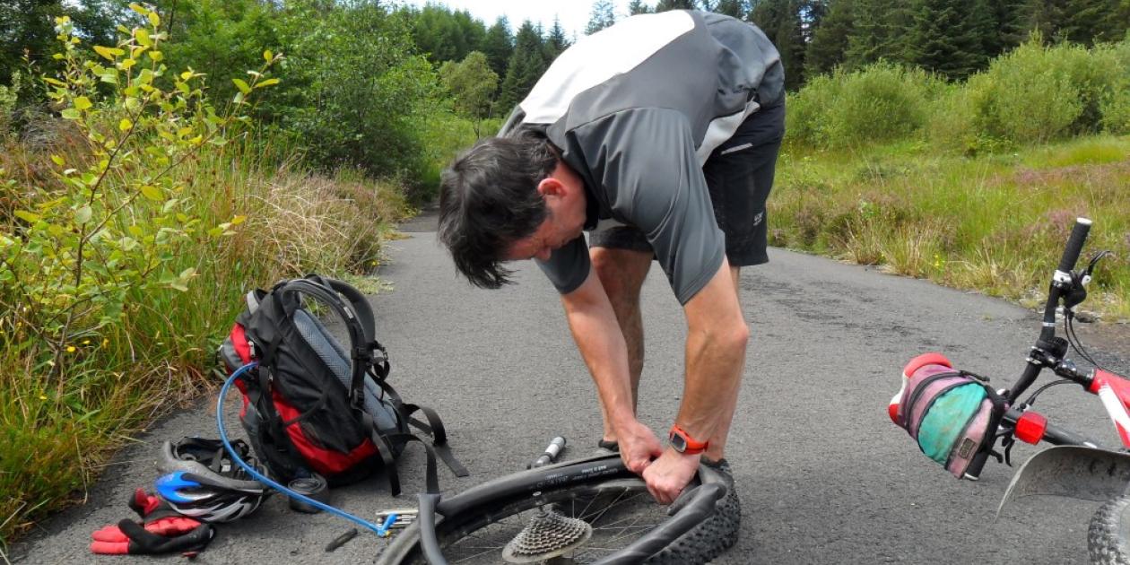 Repairing a puncture