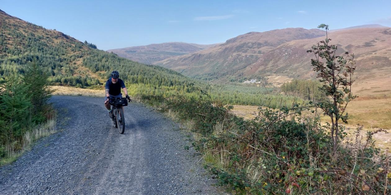 Gravel biking Scotland