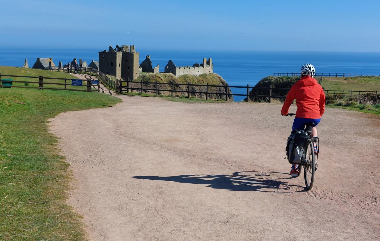 Coast and Castles North cycling route