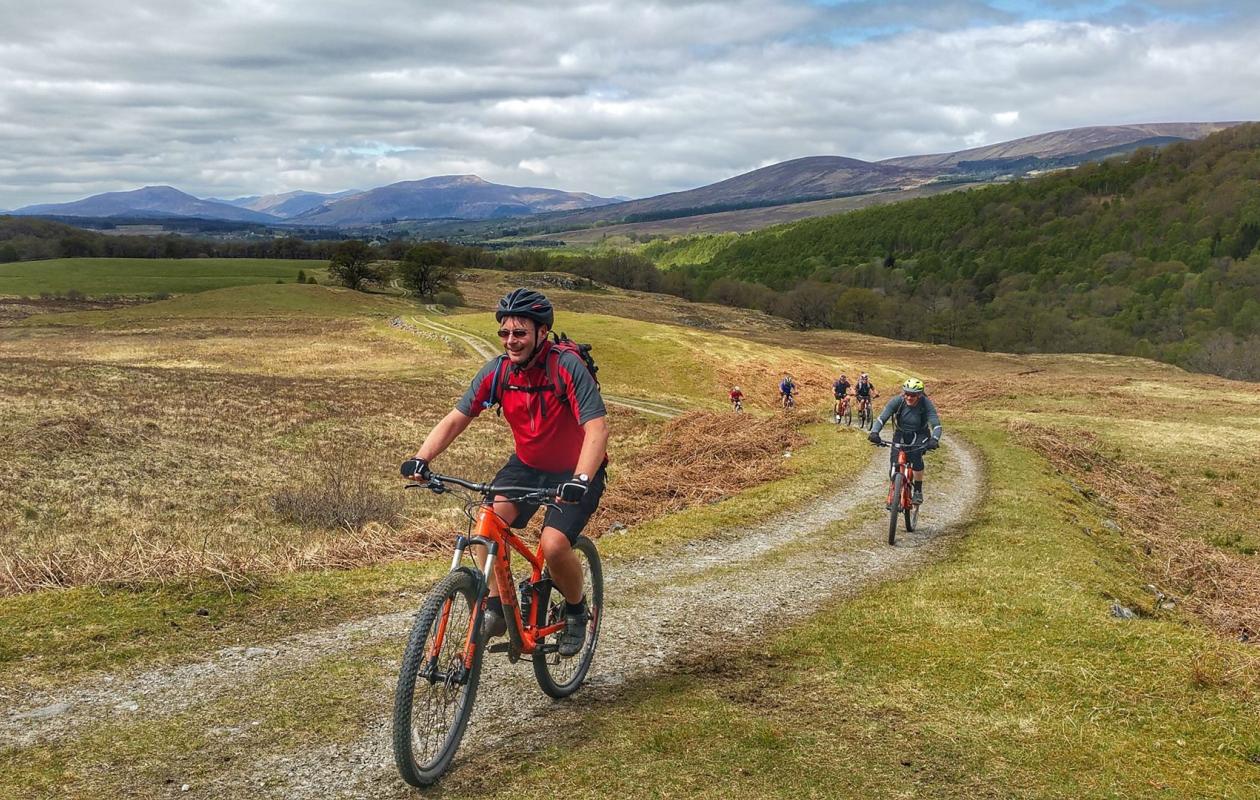 Highland C2C mountain bike holiday