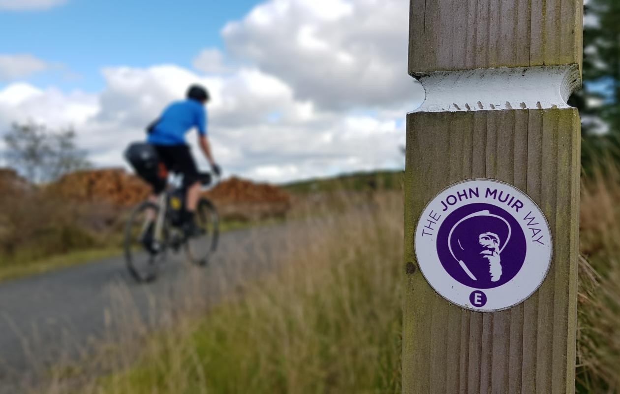 John Muir way biking holiday