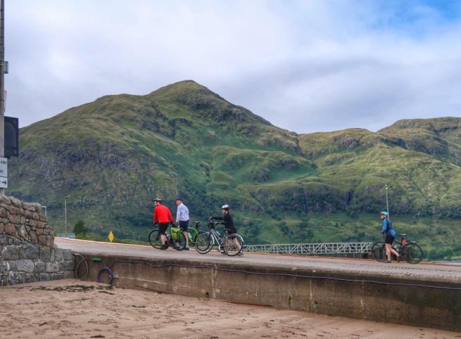 Cycling Corran Ferry