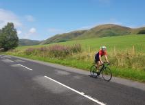 Scottish road cycling holiday