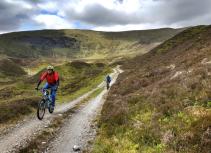 Mountain biking in the Highlands