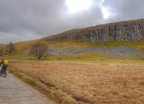 Mountain biking Malham Tarn