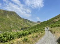 Mountain biking near Threlkeld