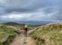 Mountain biking peak district