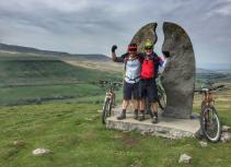 MTB friends at sculpture