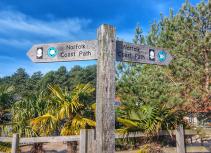 Norfolk Coast path sign