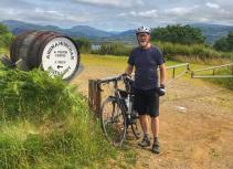 Bike rider visitor centre Ardnamurchan