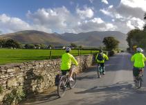 Biking in the countryside