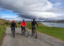 Biking West coast Scotland