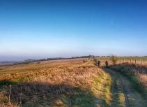 Countryside pathway Ridgeway