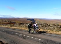 Cycling in the countryside North Pennines