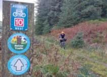 Cycling Reivers trail