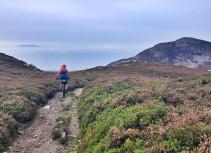 Mountain biker North Wales Coast