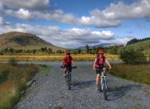 Mountain biking Galloway scenery