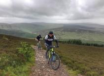 Mountain biking Minch Moor