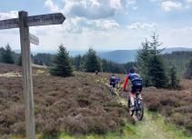 Mountain biking southern upland way